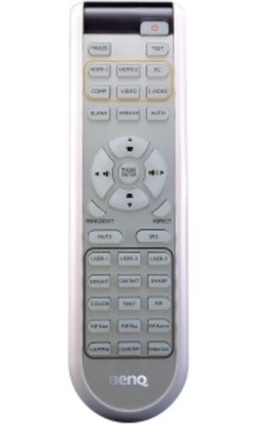 Benq 5J.J4G06.001 push buttons Grey remote control