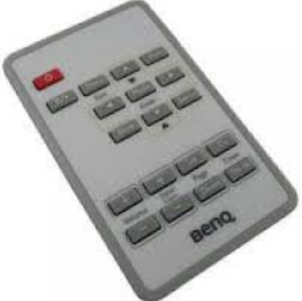 Benq 5J.J4S06.001 IR Wireless Push buttons White remote control