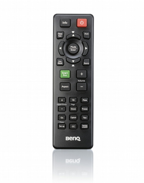 Benq SKU-MS513/MX514MW516-001 IR Wireless Push buttons Black remote control