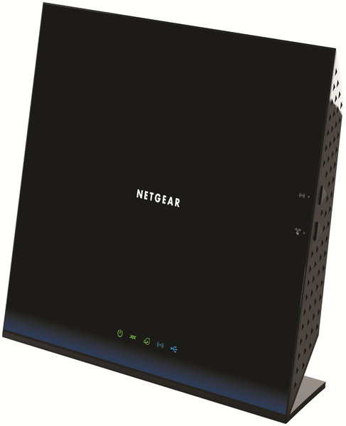 Netgear D6200 Dual-Band (2,4 GHz/5 GHz) Gigabit Ethernet Schwarz