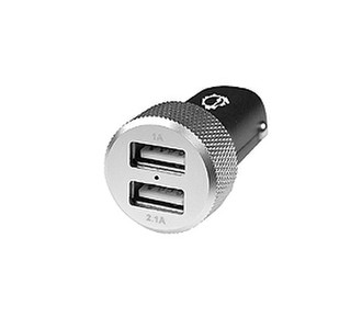 Siig AC-PW0D12-S1 Auto Black,Silver mobile device charger