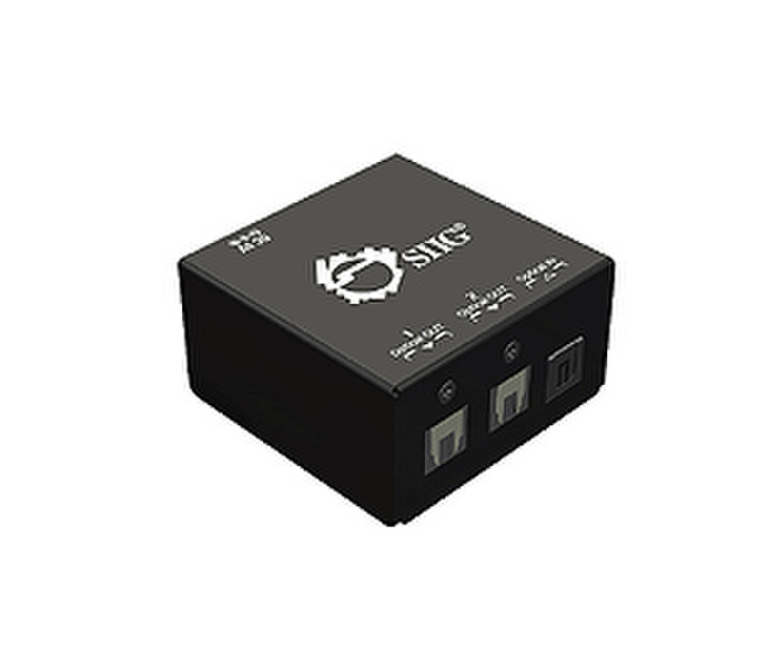 Siig CE-TS0011-S1 Cable splitter Черный кабельный разветвитель и сумматор