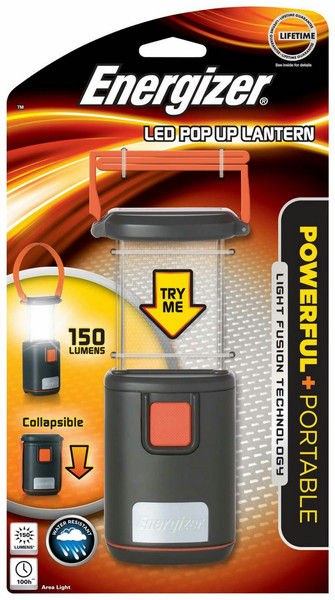 Energizer LED Pop Up Universal flashlight LED Black,Orange