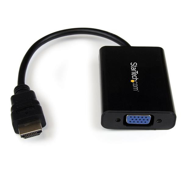 StarTech.com HDMI auf VGA Video Konverter / Wandler mit Audio - HD zu VGA Adapter 1080p