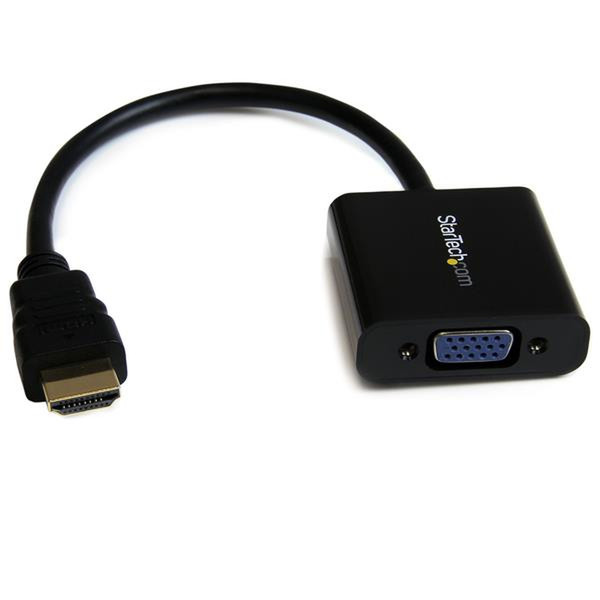 StarTech.com HDMI to VGA Adapter Converter for Desktop PC / Laptop / Ultrabook - 1920x1080