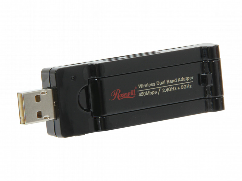 Rosewill N900UBE Беспроводной RF 450Мбит/с сетевая карта
