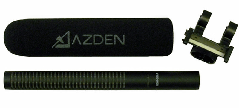 Azden SGM-DSLR Digital camera microphone Wired Black microphone