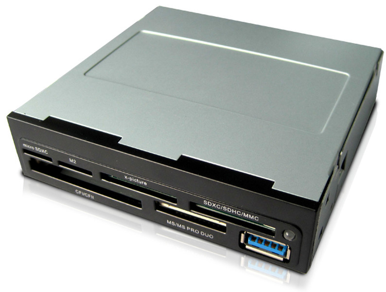CoolBox CR-430 Внутренний Черный устройство для чтения карт флэш-памяти