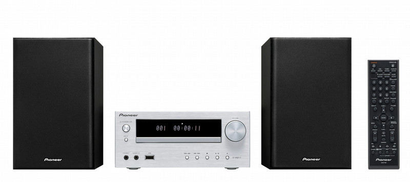 Pioneer XHM11S 2.1 30Вт Черный, Cеребряный набор аудио колонок