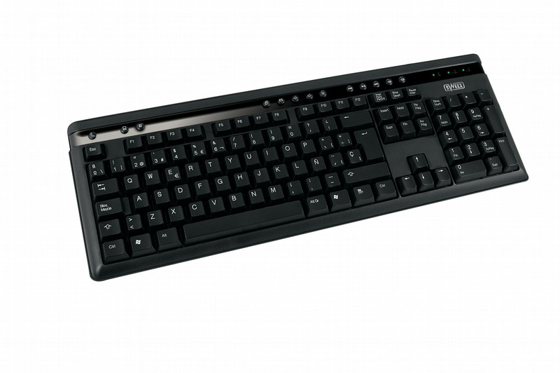 Sweex Multimedia Keyboard USB Black SP USB Schwarz Tastatur