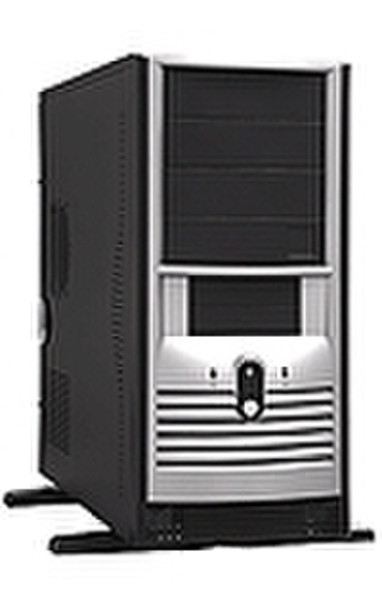 Foxconn TH002 Midi-Tower Black,Silver computer case