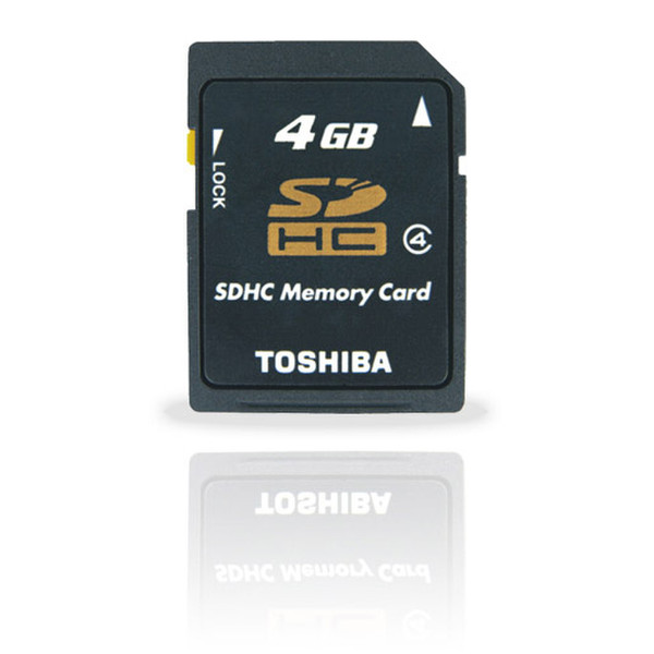 Toshiba SD Card 4Gd 4GB SD memory card