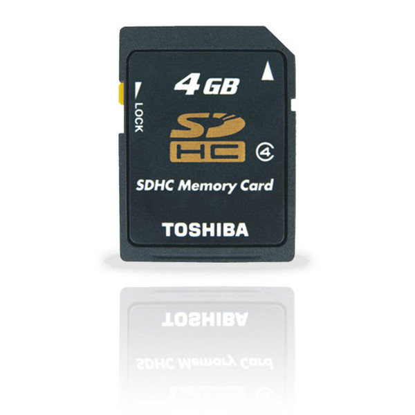 Toshiba SDHC HighSpeed 4GB 4GB SDHC Speicherkarte