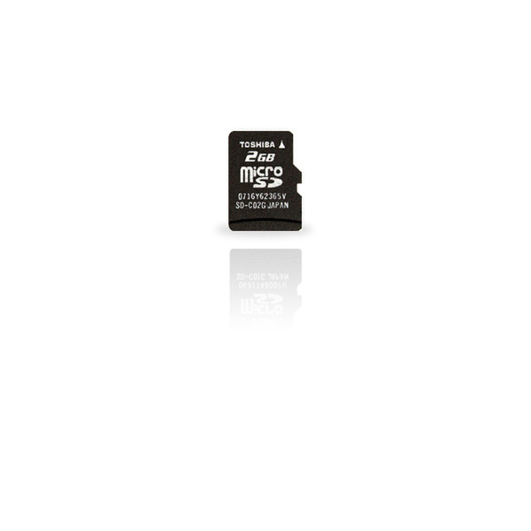 Toshiba microSD 2GB 2GB MicroSD memory card