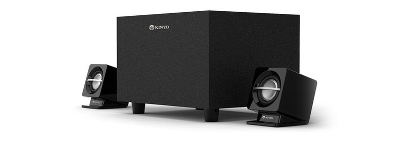 Kinyo SW-803 2.1 8W Black speaker set