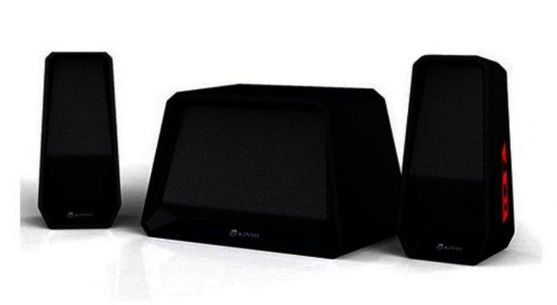 Kinyo SW-8119 2.1 16W Black speaker set