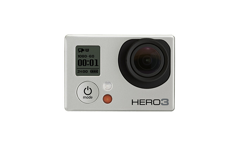 GoPro HERO3 Silver Edition 10MP Full HD Wi-Fi 72g
