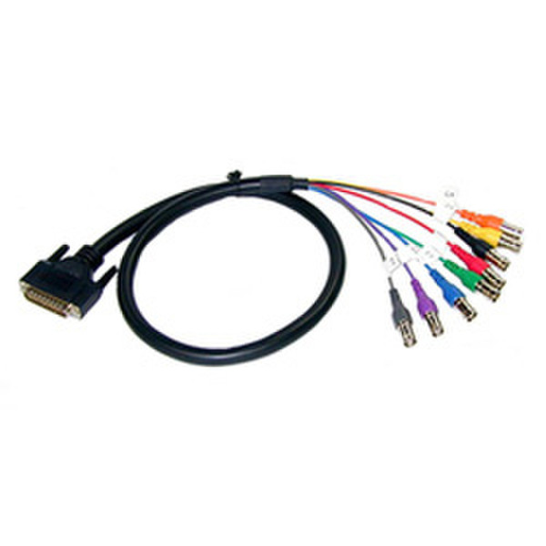 Panasonic PCA85DB8 D-Sub (DB-25) 8 x BNC Black video cable adapter
