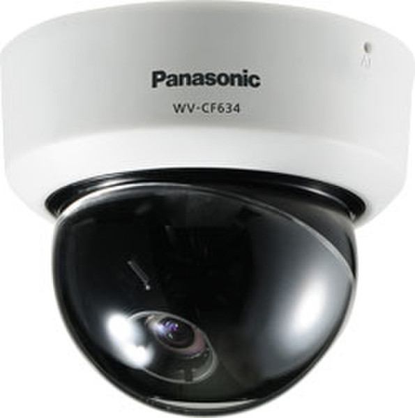 Panasonic WV-CF634 Для помещений Dome Белый камера видеонаблюдения