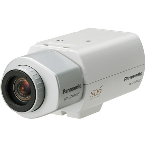 Panasonic WV-CP620 Для помещений Коробка Cеребряный камера видеонаблюдения