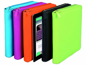 Rillstab 41197 Blatt Pink Tablet-Schutzhülle