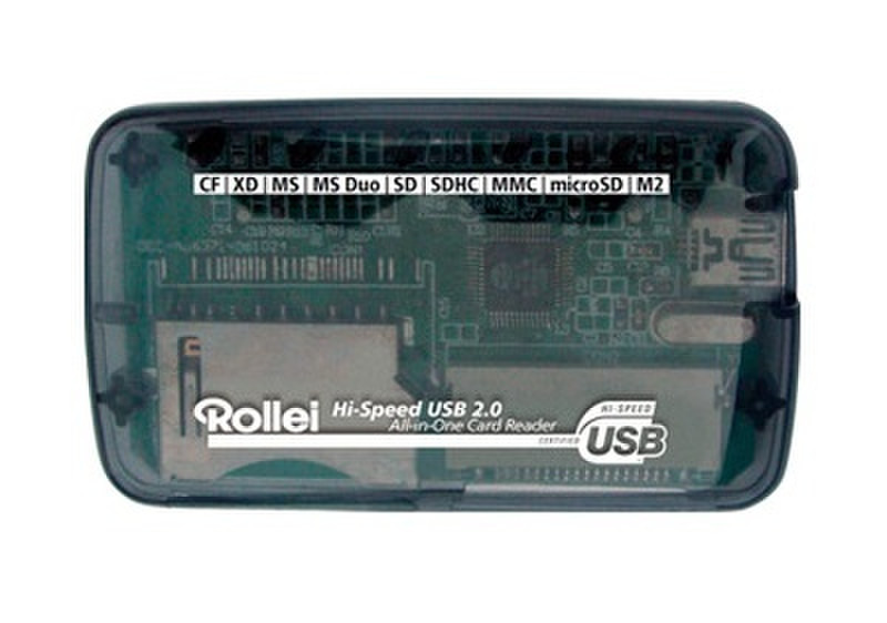 Rollei High Speed CR USB 2.0 Черный устройство для чтения карт флэш-памяти