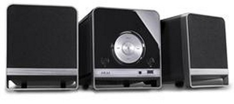 Akai AMC310 Micro-Set 10W Schwarz Home-Stereoanlage