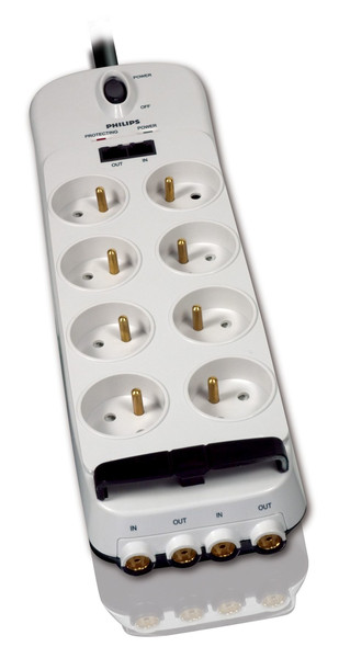 Philips SPN7840 Home theater 8 outlets Surge protector