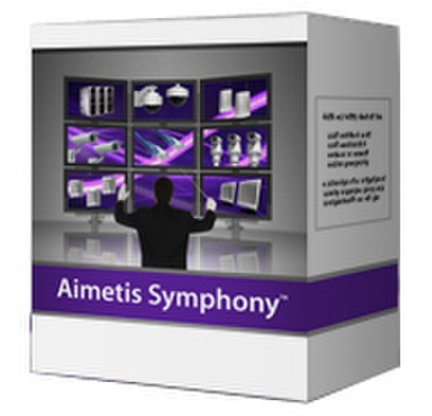 Aimetis Symphony Enterprise License - License - 25 Kameras - Windows