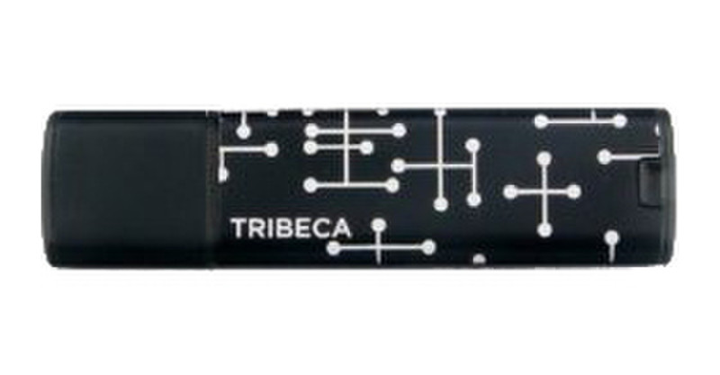 Tribeca 4GB Splash Drive - Black Retro 4ГБ USB 2.0 Черный USB флеш накопитель