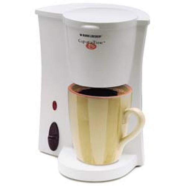 Applica DCM7 Cup-at-a-Time Coffeemaker Капельная кофеварка 1чашек Белый