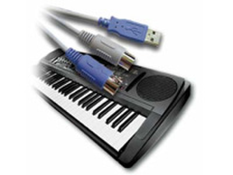 Turtle Beach USB MIDI Cable USB MIDI Grau Kabelschnittstellen-/adapter