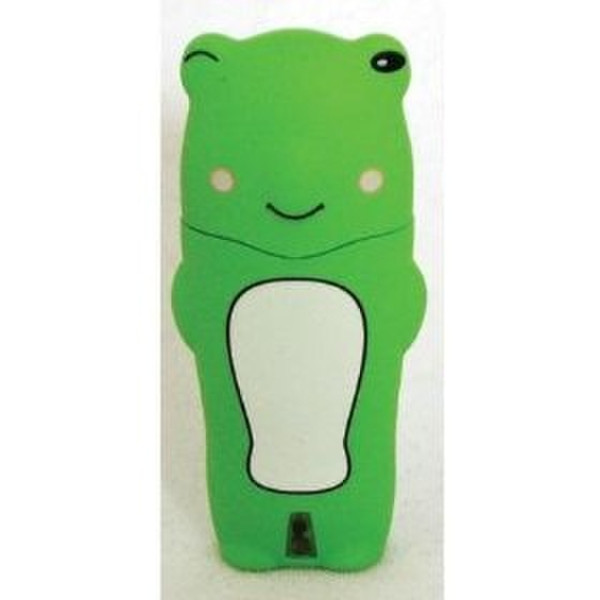 Tribeca 1GB Frog USB Drive 1ГБ USB 2.0 Зеленый USB флеш накопитель