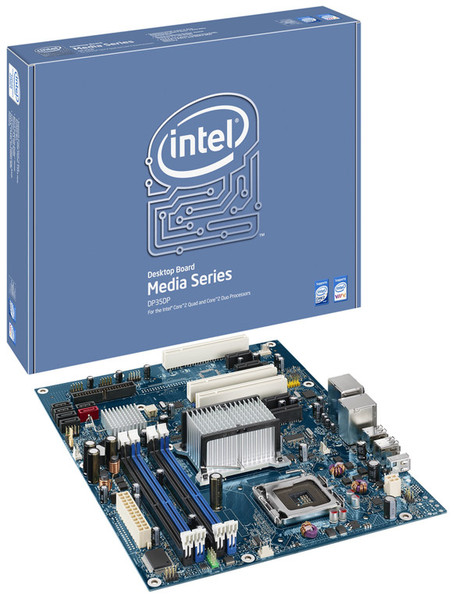 Intel DP35DPM Socket T (LGA 775) ATX материнская плата