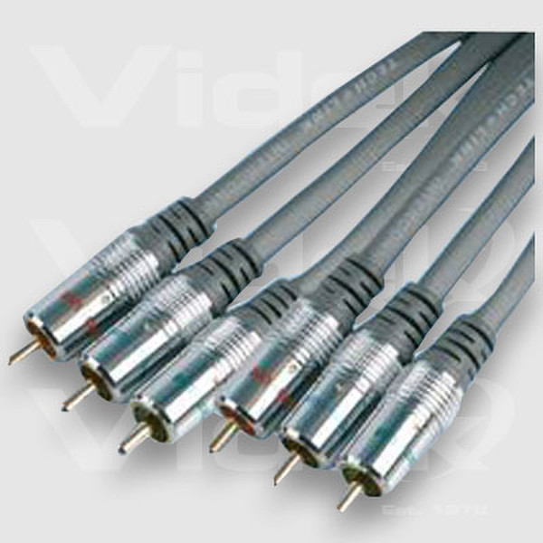 Videk 3 Phono Component Video Gold Series 1.5m 1.5м компонентный (YPbPr) видео кабель