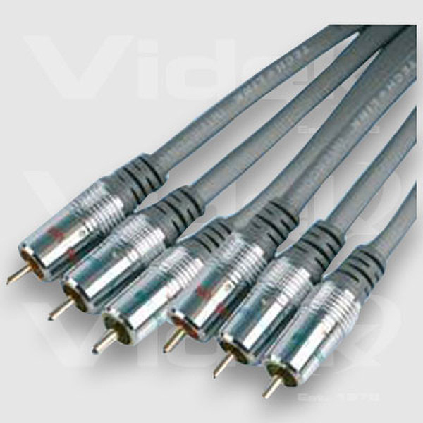 Videk 3 Phono Component Video Gold Series 10m 10м компонентный (YPbPr) видео кабель