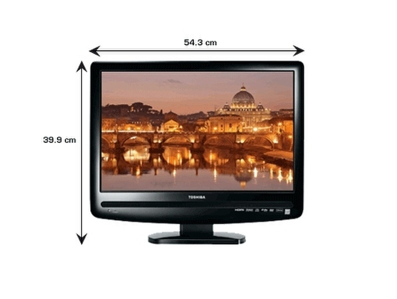 Toshiba 26AV505 BNDL 26Zoll HD Schwarz LCD-Fernseher