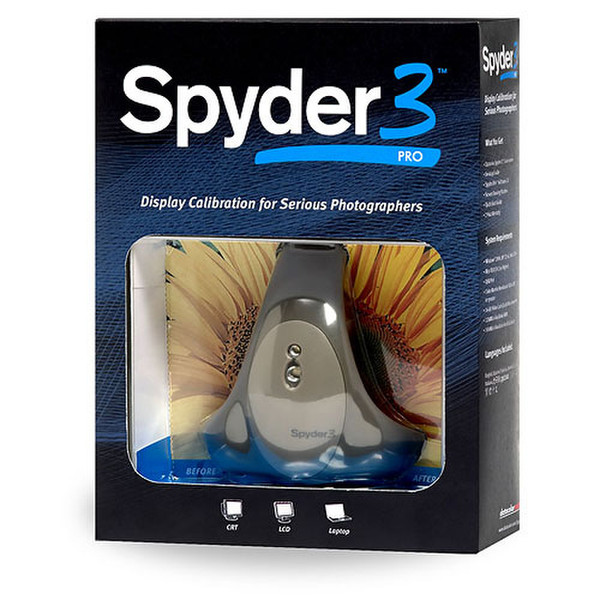 Datacolor Spyder3Pro colorimeter