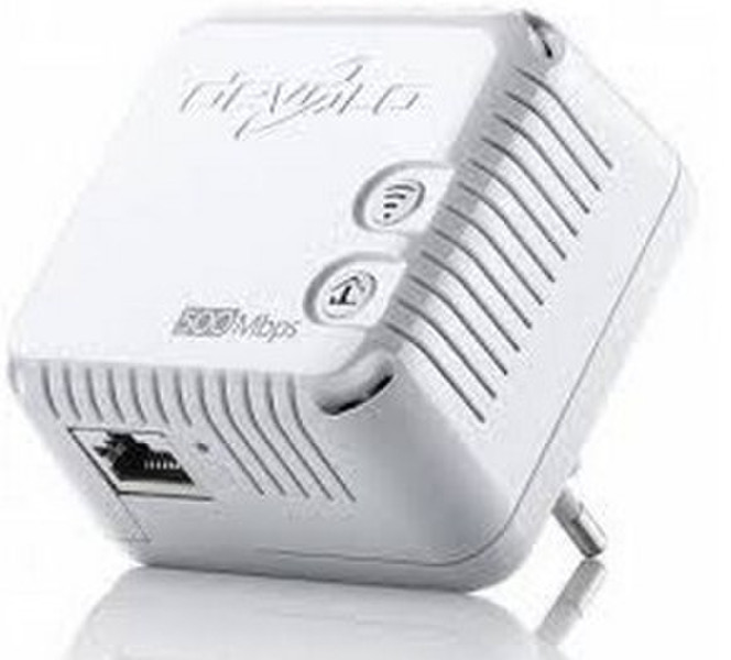 Devolo dLAN 500 WiFi ES 500Мбит/с Подключение Ethernet Wi-Fi Белый 1шт PowerLine network adapter