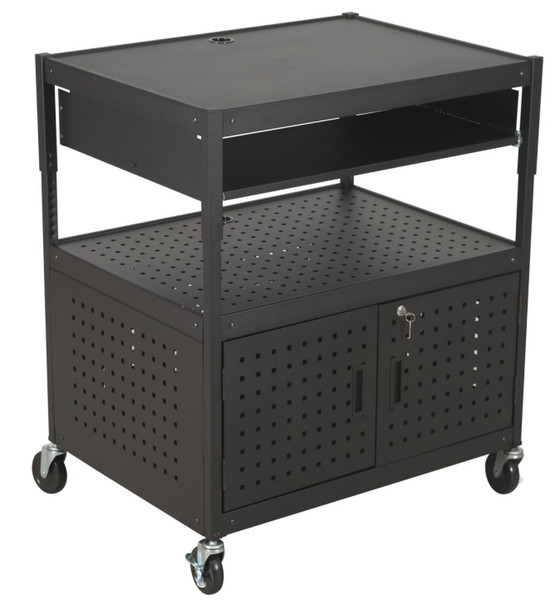 MooreCo 27565 Multimedia cart Черный multimedia cart/stand