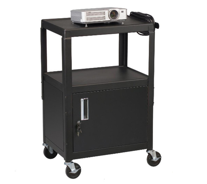 MooreCo 85992 Multimedia cart Black multimedia cart/stand