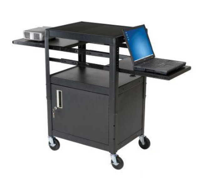 MooreCo 89875 Multimedia cart Черный multimedia cart/stand