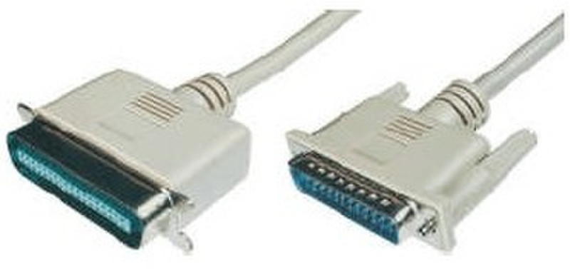 M-Cab Druckerkabel parallel 5.0m 0.5m White parallel cable