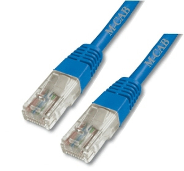 M-Cab CAT6 SSTP/PIMF, AWG 26, 1.0m 1m Blau Netzwerkkabel