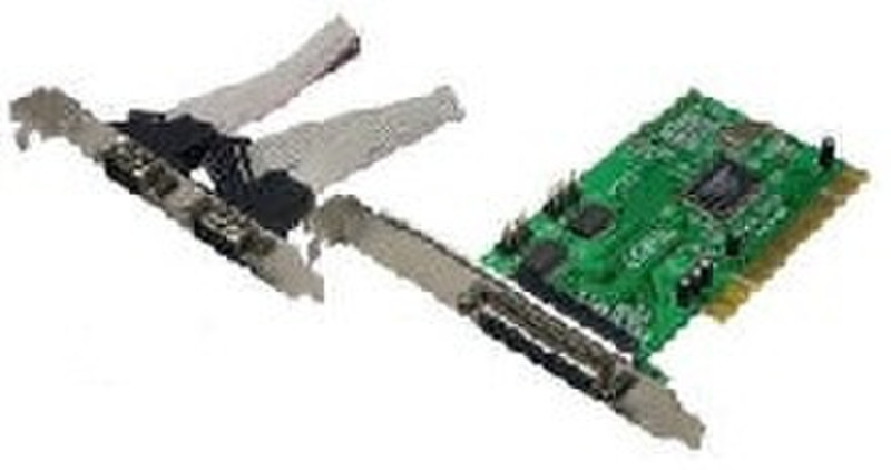 M-Cab PCI Karte - 2 x Seriell + 1 x Parallel Port Schnittstellenkarte/Adapter