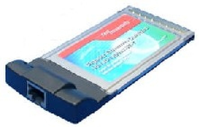 M-Cab PCMCIA Netzwerkkarte 10/100/1000 MBit Gigabit 2000Mbit/s Netzwerkkarte