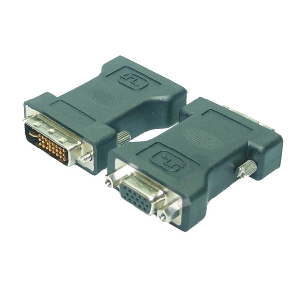 M-Cab D-SUB/DVI-I DVI-I D-Sub Black cable interface/gender adapter