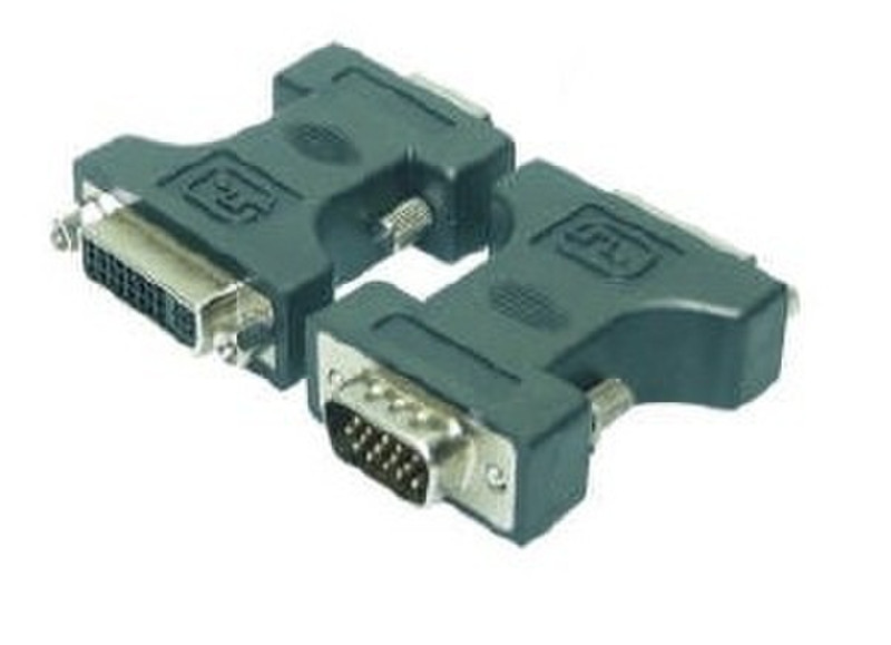 M-Cab DVI Adapter HD DSUB 15-pin M DVI-I (24+5) F кабельный разъем/переходник