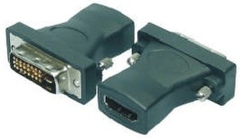 M-Cab HDMI Adapter HDMI-A (19-pin) DVI-D male Schwarz Kabelschnittstellen-/adapter
