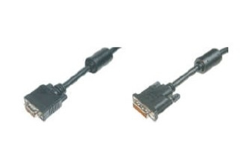 M-Cab DVI Monitor Cable VGA Link 5.0m 5м DVI-I VGA (D-Sub)